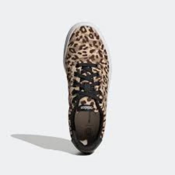 adidas Leopard Print Athletic Shoes - Black and Brown - Picture 4 of 14